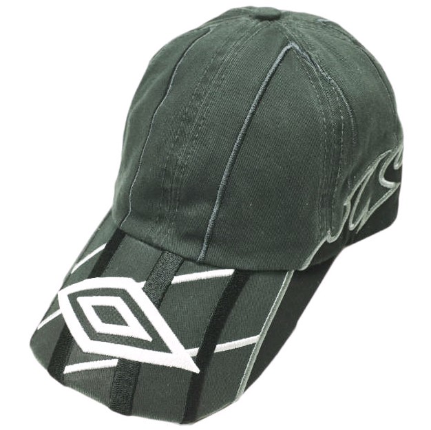 umbro x SLAM JAM アンブロ スラムジャム 25AW 別注 Goalkeeper Cap ゴールキーパーキャップ UBMW234FA19 ONE SIZE Dark Grey 6パネル 帽子【中古】【umbro × SLAM JAM】
