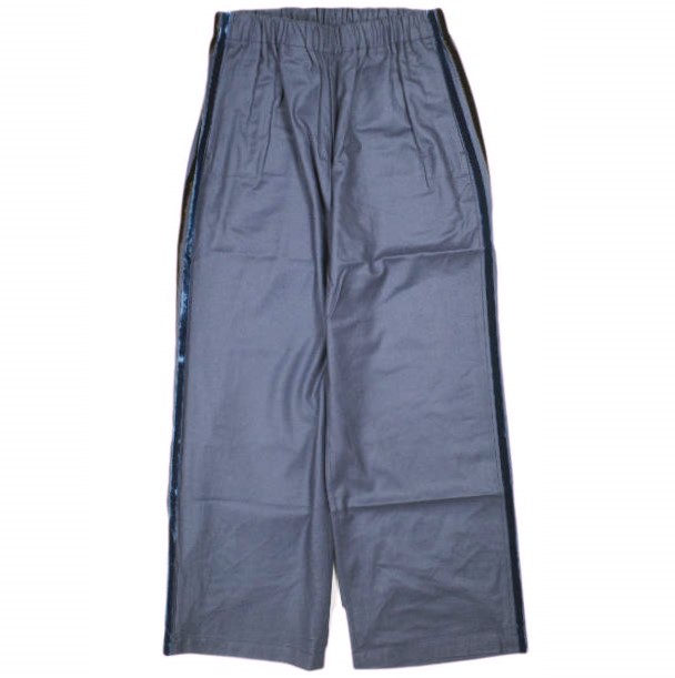 un/unbient アン 23AW 日本製 EASY TROUSERS BOOTS Super140s ウールフランネル イージートラウザーズ UNPT64 2 FADE BLUE アンビエント パンツ ボトムス【新古品】【中古】【un/unbient】