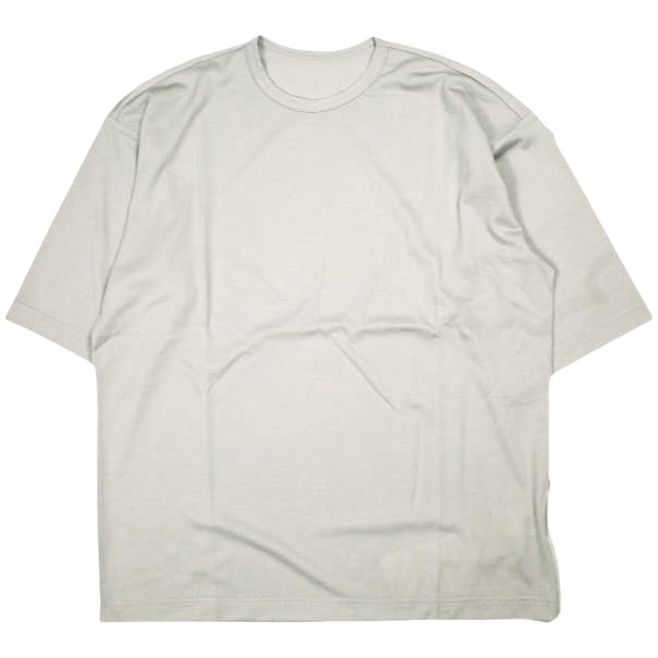 un/unbient アン 25SS 日本製 HALF SLEEVE T プレーティング天竺 バインダーネック Tシャツ UNCU15-B 2 Moon アンビエント トップス【新古品】【中古】【un/unbient】