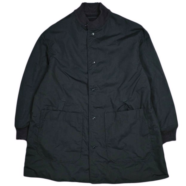 Engineered Garments エンジニアードガーメンツ 亜米利加製 LINER JACKET / パソコン Poplin ? Melton ラインドライブ上衣 S NAVY リヴァーシブル 厚地の外套 アウター【中古】【Engineered Garments】