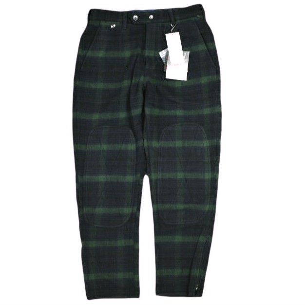 WOOLRICH x BEAMS PLUS ウールリッチ ビームスプラス 別注 イタリア製 BIG GAME HUNTING PANTS ビッグゲームハンティングパンツ 11-24-2606-089 S BLACKWATCH 定価49,500円 ボトムス【新古品】【中古】【WOOLRICH × BEAMS PLUS】