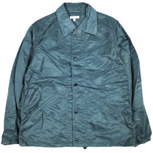 Engineered Garments エンジニアードガーメンツ アメリカ製 Ground Jacket - Flight Sateen グラウンドジャケット フライトサテン M Navy コーチジャケット アウター【中古】【Engineered Garments】