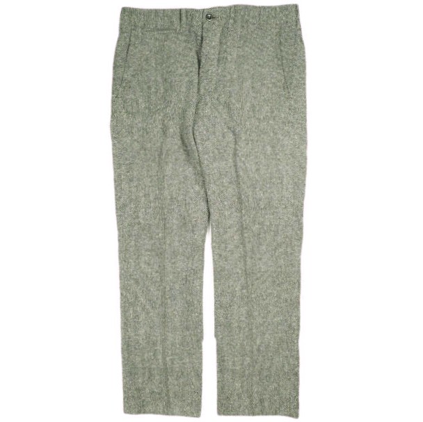 RRL ダブルアールエル ヘリンボーンオフィサーズパンツ 782944778001 34 Greige Double RL ヘリンボーン スラックス 定価62,700円 ボトムス【中古】【RRL】