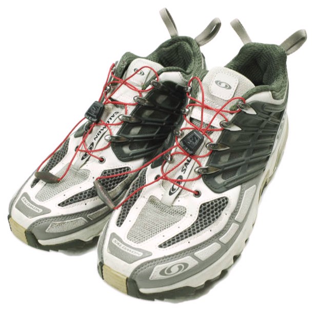 SALOMON サロモン ACS PRO 471322 US8(26cm) PEAT/BELUGA/KHAKI スニーカー シューズ【中古】【SALOMON】