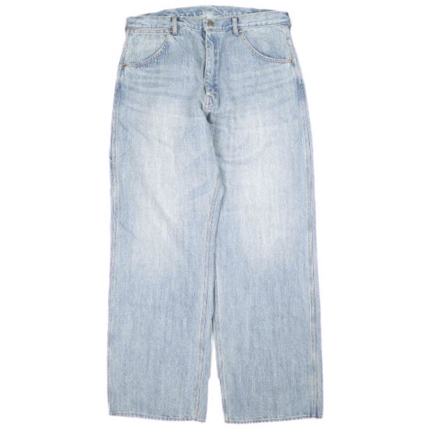 N.HOOLYWOOD COMPILE LINE x BIG MAC エヌハリウッド ミスターハリウッド コンパイルライン ビッグマック 26SS 別注 12.6oz DENIM PANTS ブラストブリーチウォッシュ加工 デニムパンツ 2261-CP60-028 peg 42(XL) BLUE ジップフライ ジーンズ ボトムス【新古品】【中古】 21,456円