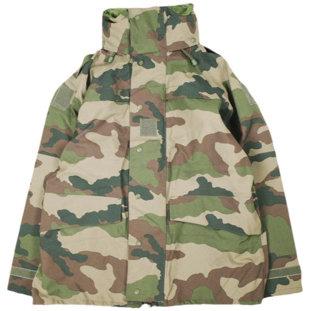 FRENCH ARMY フレンチアーミー フランス軍 2005's WINTEX APPAREL フレンチカモ マウンテンパーカー 112L Camo シェル ミリタリー ヴィンテージ アウター【中古】【FRENCH ARMY】