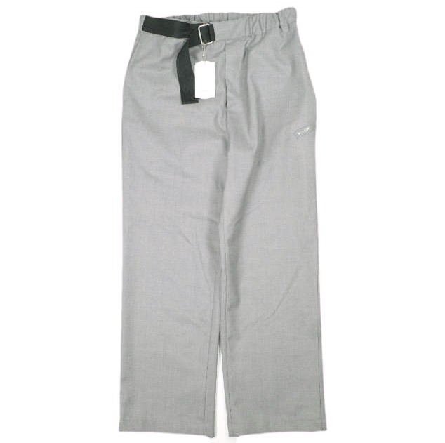 OAMC PEACEMAKER オーエーエムシー ピースメーカー 25SS Regs Pants レグスパンツ ベルテッドパンツ PCM1OP01AWO001095 / 52-04-51-04006 M GRAY イージー ボトムス【中古】【OAMC PEACEMAKER】