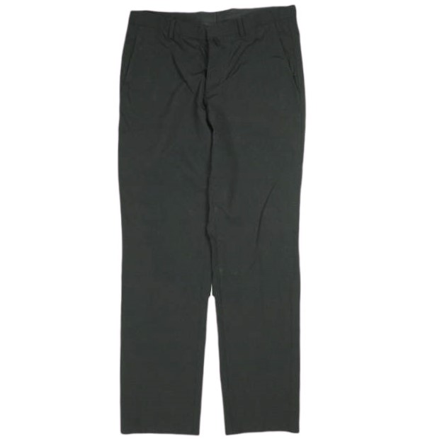 JIL SANDER ジルサンダー イタリア製 ヴァージンウール ストレッチノープリーツスラックス M212402 48 ブラック パンツ ボトムス【中古】【JIL SANDER】|USED SELECT SHOP Loop店