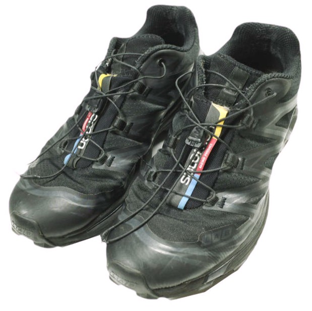 SALOMON サロモン XT-6 L41086600 US8.5(26.5糎) BLACK/BLACK/PHANTOM ADV アドバンスド スニーカー シューズ【中古】【SALOMON】