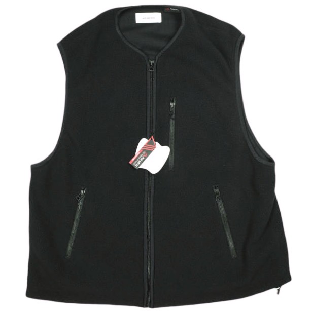 wonderland ワンダーランド 25AW 日本製 Store Vest POLARTEC Thermal Pro フリースベスト WL25AW-VS01 L BLACK ジレ トップス【新古品】【中古】【wonderland】