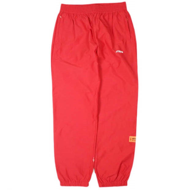 HERON PRESTON ヘロンプレストン イタリア製 Elastic Nylon Pants ナイロンイージーパンツ HMCA014S19745021 M RED 貨物自動車ズボン下 ボトムス【中古】【HERON PRESTON】