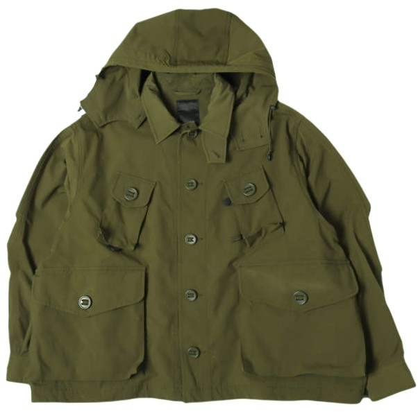 DAIWA PIER39 ダイワ ピア39 Tech Canadian Fatigue Jacket テックカナディアンファティーグジャケット BJ-26022 M(JP) OLIVE フード アウター【中古】【DAIWA PIER39】|USED SELECT SHOP Loop店