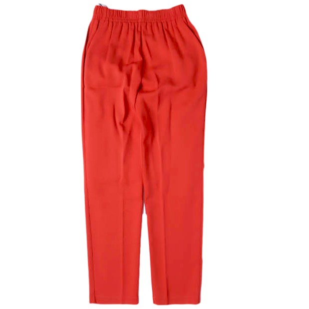 forte_forte フォルテ フォルテ イタリア製 10660 my pants レーヨンテーパードイージーパンツ 871-81517 1(M) RED 定価69,300円 ボトムス【新古品】【中古】【forte_forte】｜USED SELECT SHOP Loop店