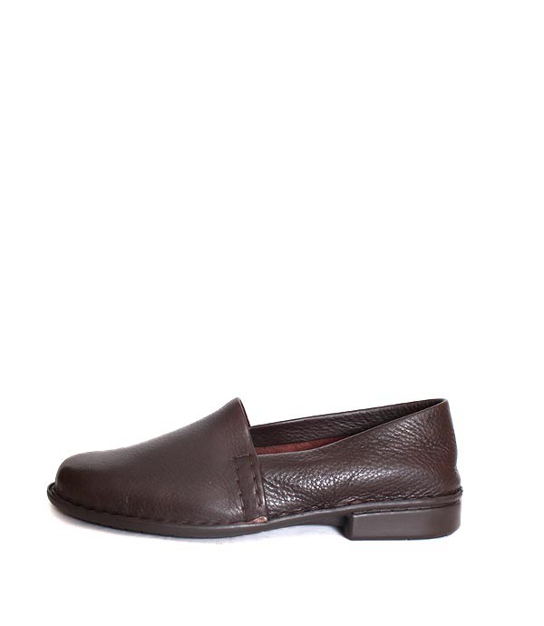再入荷　HIMALAYAヒマラヤ　7950　ダークブラウン　スリッポン　レザーシューズ　コンフォートシューズ　スムースレザー