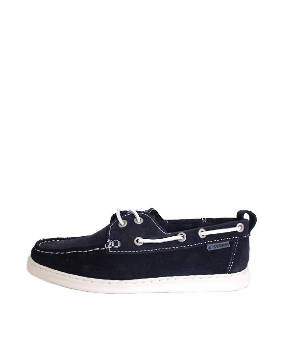 UNITED ARROWS の濃紺スウェードのデッキシューズ(美品) UNITED