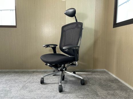 【中古】オカムラ コンテッサ Contessa 黒いこと モビール肘 小型ヘッドレスト有 コマーシャル52AB FBF1 執務女性議長 高役立つこと女性議長 リモート細工物 在宅細工物 新やって行く 新年次【リユース】