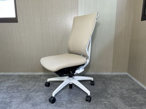 【中古】イトーキ ITOKI セレーオ Celeeo 肘なし 砂子黄色/白いこと KF-570JB-WWY3 執務女性議長 リモート細工物 在宅細工物【リユース】