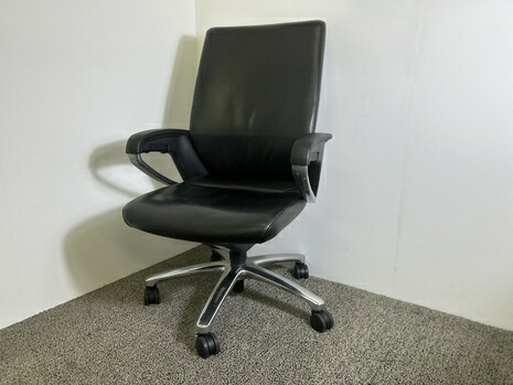 【中古】コクヨ KOKUYO Philosophy 哲学 据えつける肘 CR-G381L 執務女性議長 専務取締役女性議長 事務机細工物【リユース】