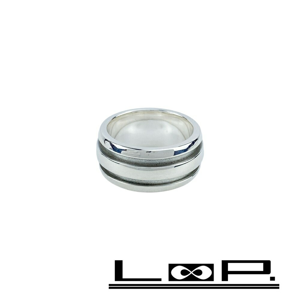 楽天市場】ティファニー SV925 グルーブドダブルライン リング #18.5