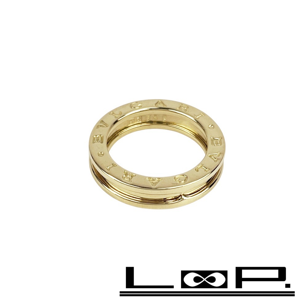 ブルガリ ■美品■ B-zero1 リング 指輪 アクセサリー K18 YG750 イエローゴールド 7.7g #10 【590405】13 【中古】