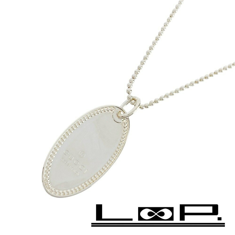 楽天市場】【ジュエリー】GUCCI グッチ サークル ロゴ プレート