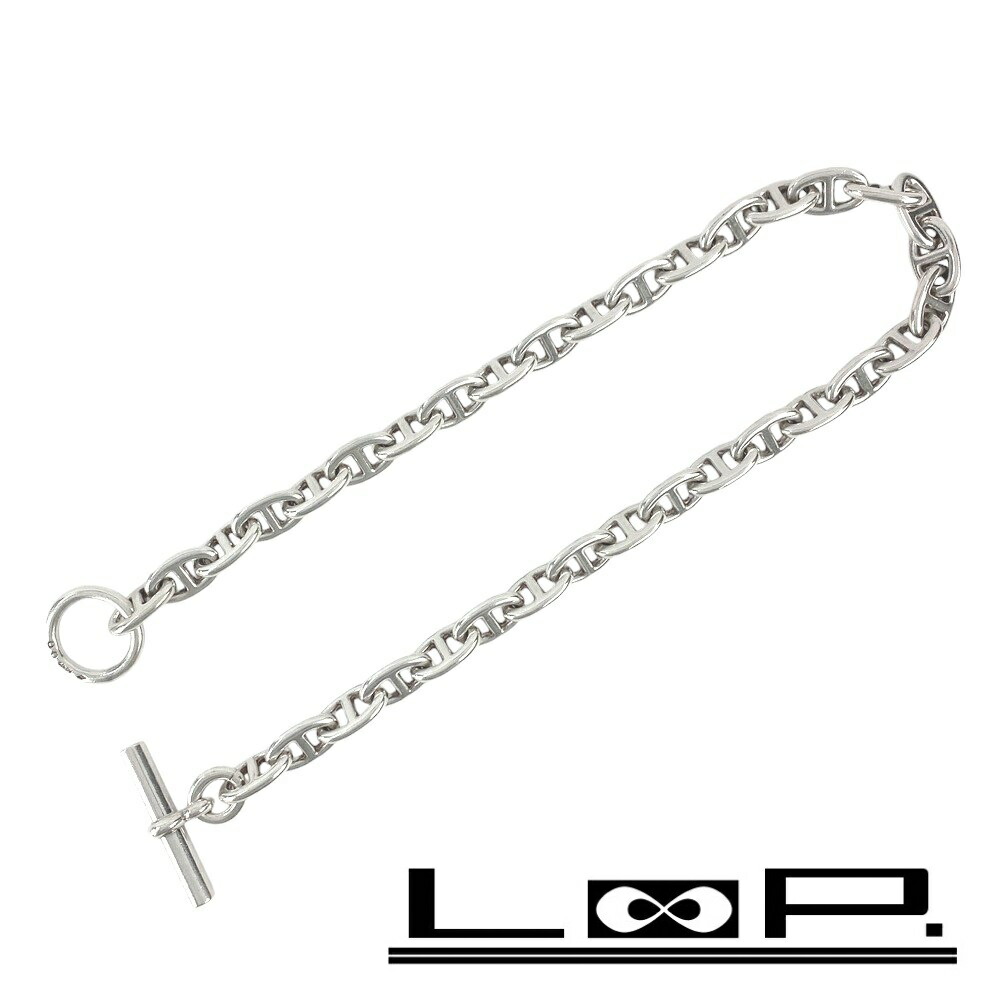 楽天市場】【未使用品】 エルメス ネックレス シェーヌダンクル PM 43