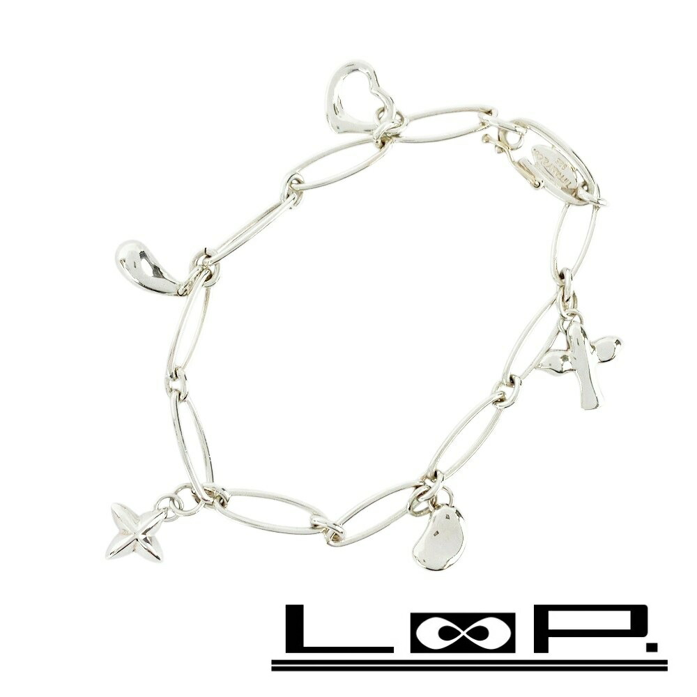 楽天市場】TIFFANY&Co. ティファニー ビーン ブレスレット 5モチーフ