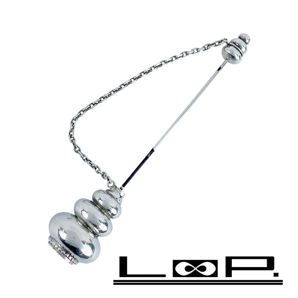 エルメス ■中古■ 巻貝 ピン ブローチ チェーン アクセサリー ファッション シルバー SV925 23.4ｇ 【545610】5 【中古】｜LoopLand 店