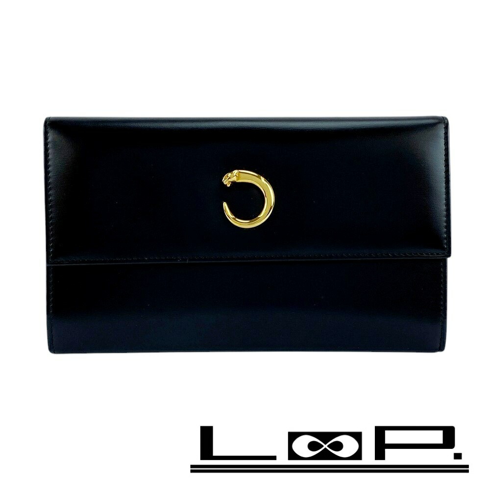 楽天市場】【財布】Cartier カルティエ パンテール 3つ折長財布 レザー