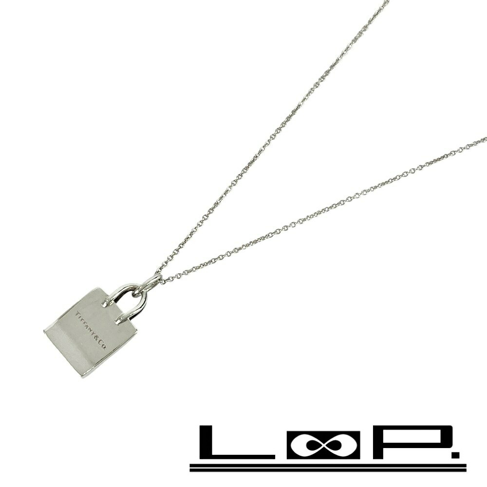 楽天市場】ティファニー ネックレス ショッピングバッグ チャーム