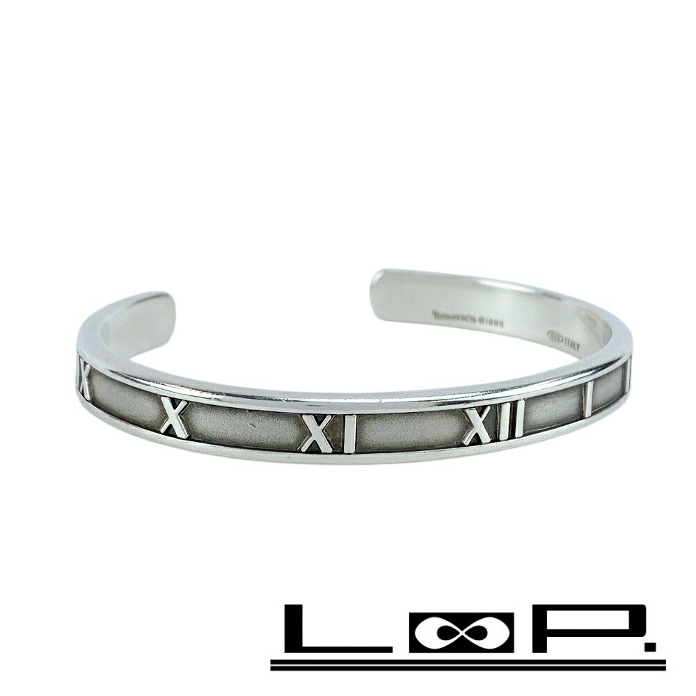 ティファニーアトラス　ハングル 楽天市場】TIFFANY&Co. ティファニー アトラス バングル ブレスレット