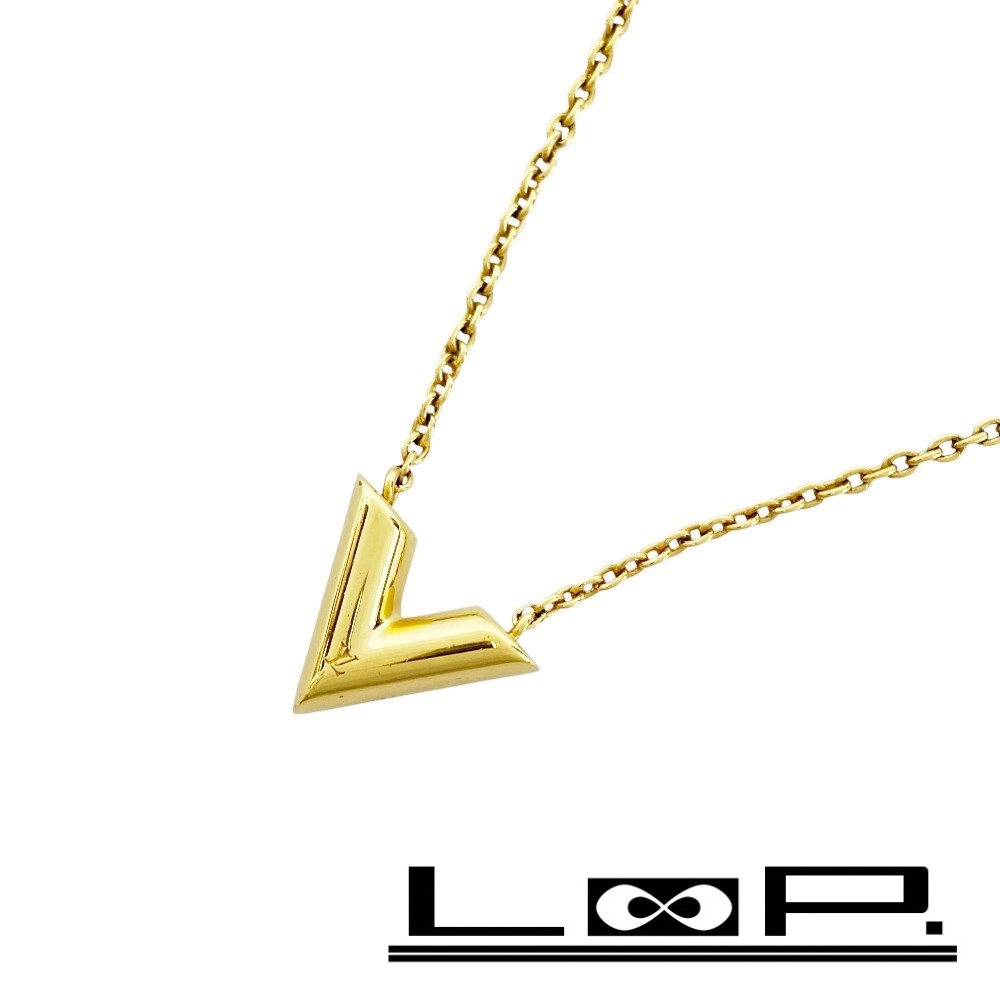 【美品/箱付き】 Louis Vuitton ゴールドメッキ ネックレス LOUIS VUITTON ゴールドメッキ ネックレス - メルカリ