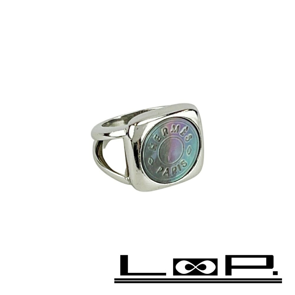 【美品】HERMES エルメス コロゾ リング シルバー グリーン 52 楽天市場】【ジュエリー】HERMES エルメス コロゾ BIJOUTERIE
