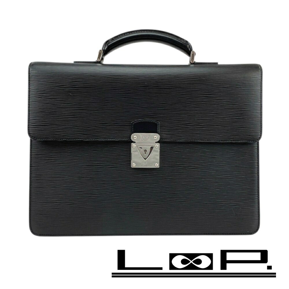 新品同様 ルイヴィトン エピ ラギート M54552 レザー ビジネス バッグ 364518_1.jpg