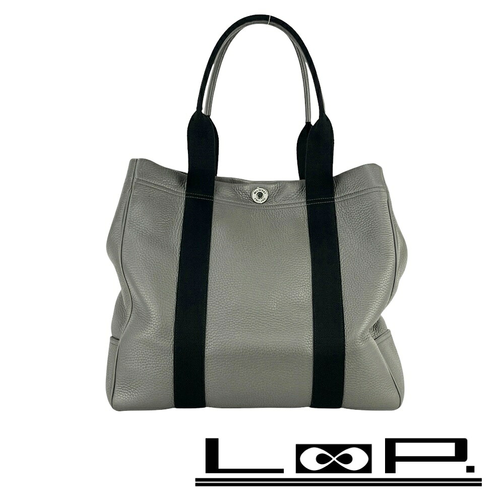 マルベリー ■美品■ トート バッグ カバン ファッション レザー グレー ブラック 【606021】5 【中古】|LoopLand 店