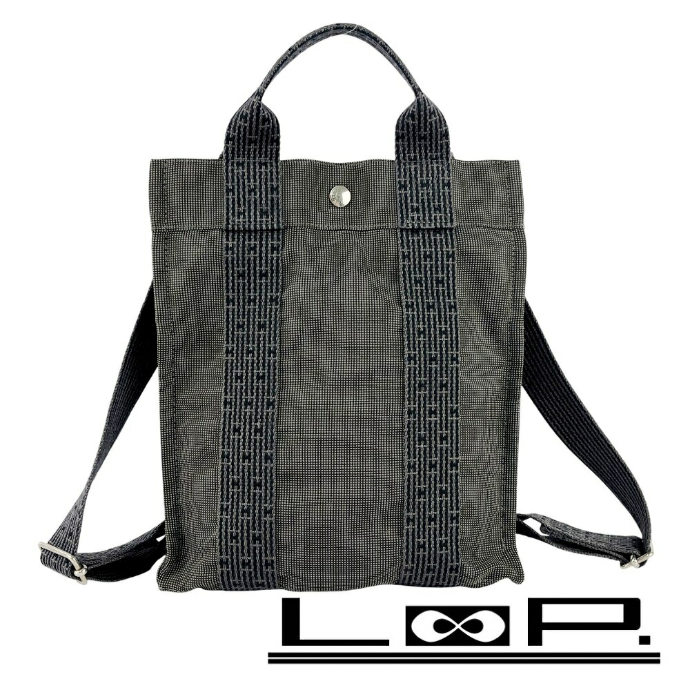 楽天市場】【バッグ】HERMES エルメス エールライン サックアドMM