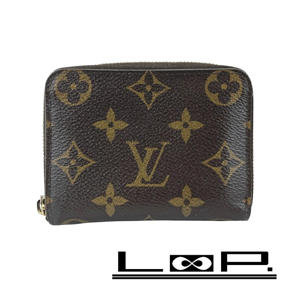 楽天市場】【財布】LOUIS VUITTON ルイ ヴィトン モノグラム ジッピー