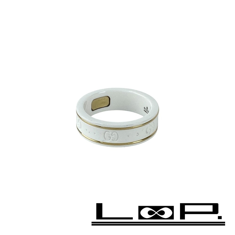楽天市場】【ジュエリー】GUCCI グッチ アイコンリング GGリング 指輪