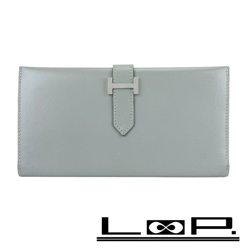 エルメス べアン ボックスカーフ ラムスキン 長財布 ウォレット 楽天市場】美品 HERMES エルメス ベアン ボックスカーフ