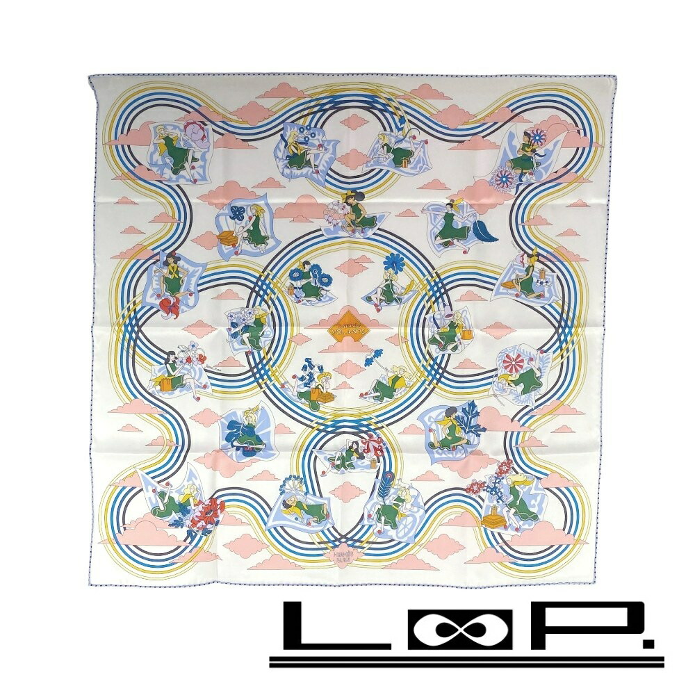 楽天市場】【美品】HERMES エルメス カレ90 大判スカーフ