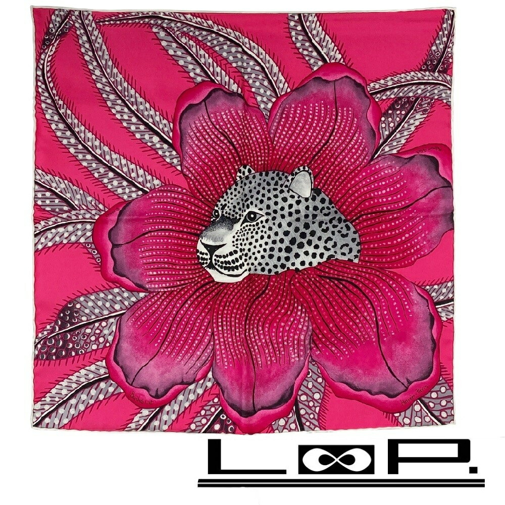 楽天市場】【エルメス】Hermes カレ90 シルクスカーフ CAVE FELEM 猫に