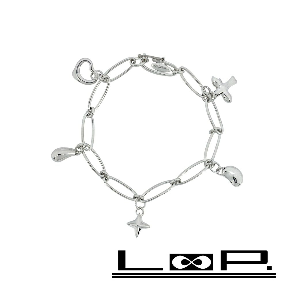 楽天市場】TIFFANY&Co. ティファニー ビーン ブレスレット 5モチーフ