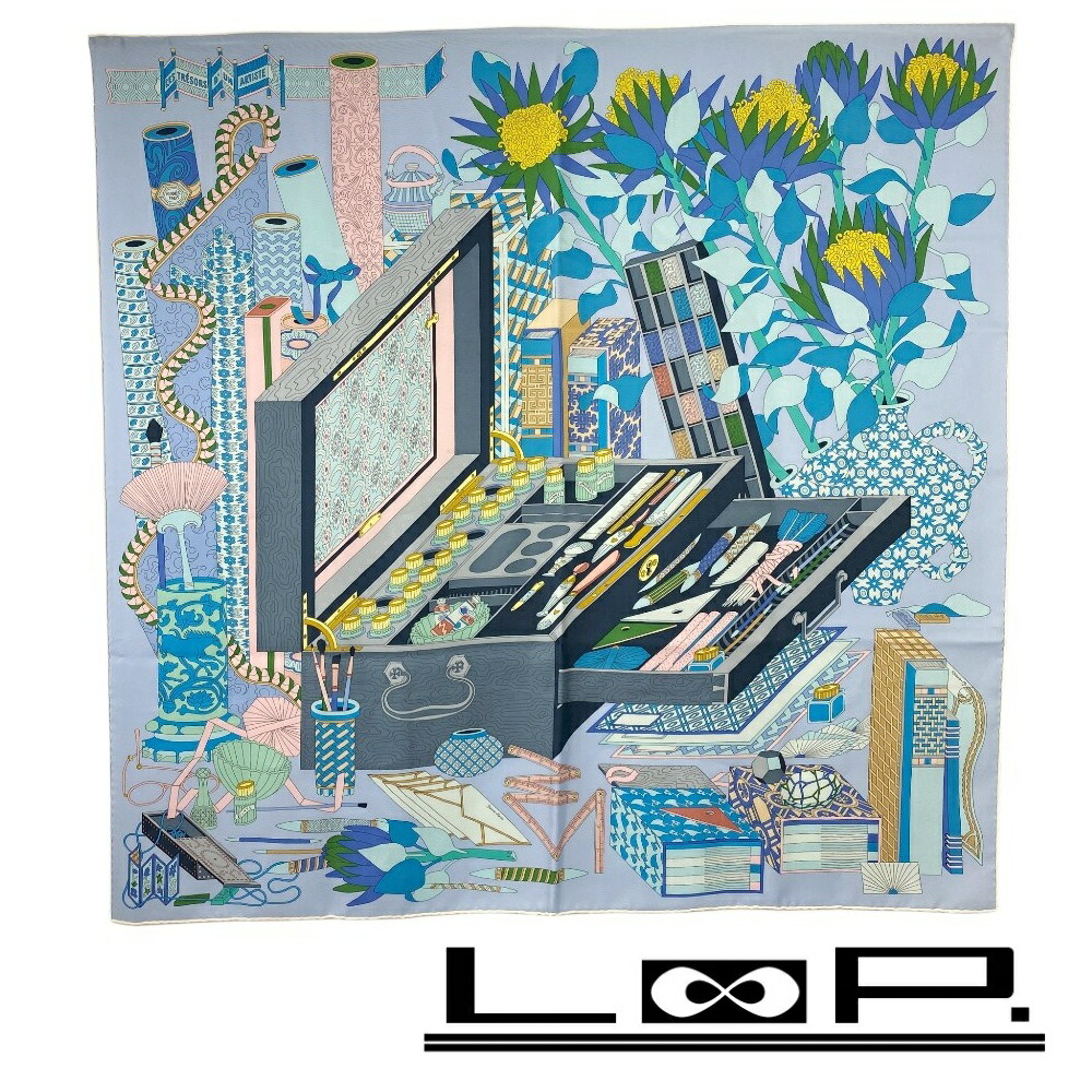 楽天市場】エルメス HERMES カレ90 鳥たちの舞踏会 スカーフシルク100