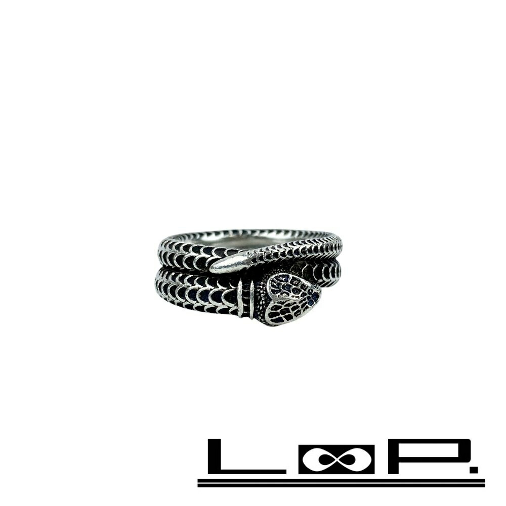 楽天市場】【中古】 GUCCI （グッチ） ｼﾙﾊﾞｰ ｽﾈｰｸ ﾘﾝｸﾞ 蛇