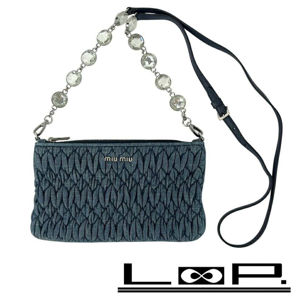 楽天市場】【新品同様】ミュウミュウ 【MIUMIU】マテラッセ