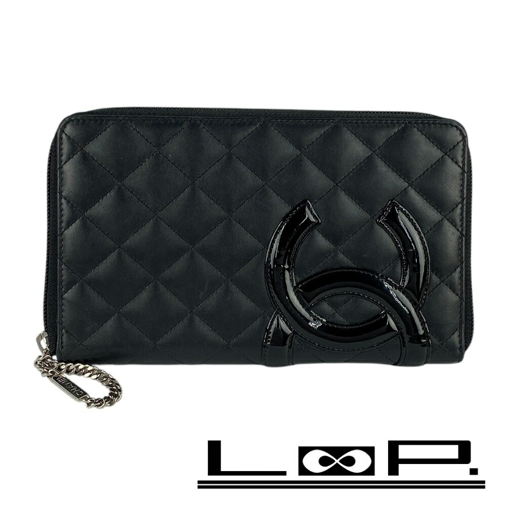 【訳アリ激安品】シャネル　CHANEL カンボンライン　長財布　カンボン　特価品 楽天市場】【財布】CHANEL シャネル カンボンライン ラウンド