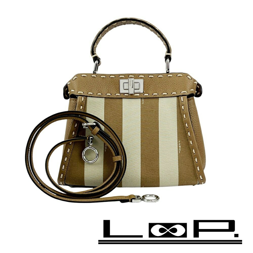 楽天市場】【フェンディ】Fendi ピーカブー レギュラー セレリア