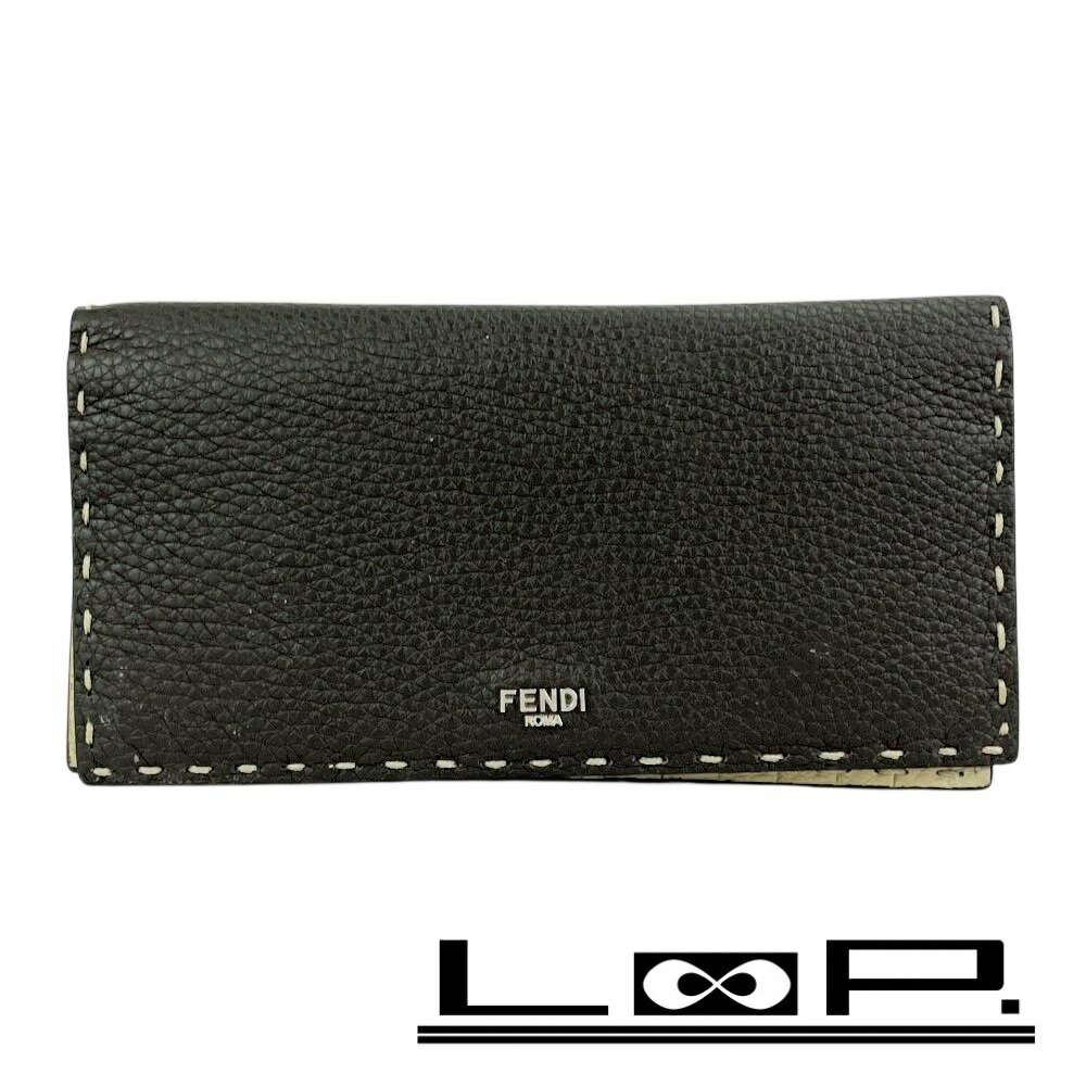 楽天市場】【財布】FENDI フェンディ セレリア 長財布 二つ折り長財布