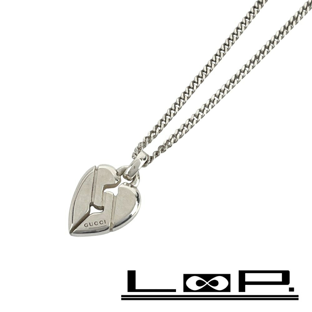 楽天市場】【ジュエリー】GUCCI グッチ ノットハート ネックレス