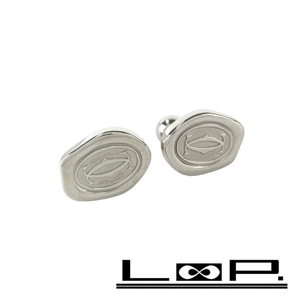 楽天市場】Cartier カルティエ ワックスシール モチーフ カフリンクス